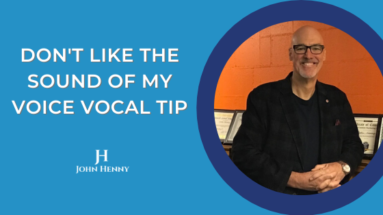 don't like the sound of my voice vocal tip video tips featured image