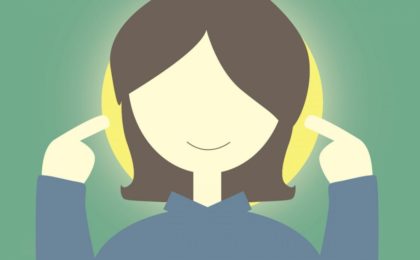 an illustration of a woman