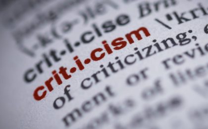 The word criticism