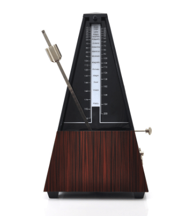 photo of a metronome