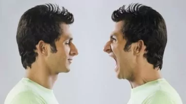 photo of man yelling