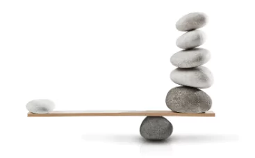 photo of balanced stacking rocks