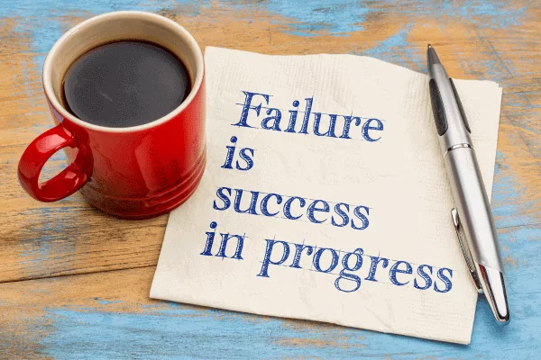 failure is success in progress failure is success in progress