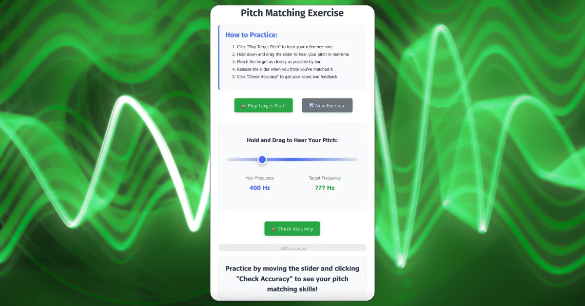 Episode 437 - Developing Pitch Matching Skills